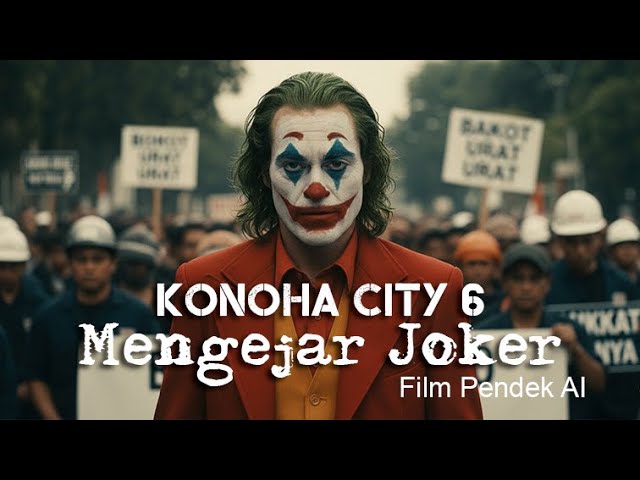 KONOHA CITY 6 - Mengejar Joker | Film Pendek AI (Veo 3 Lucu)
