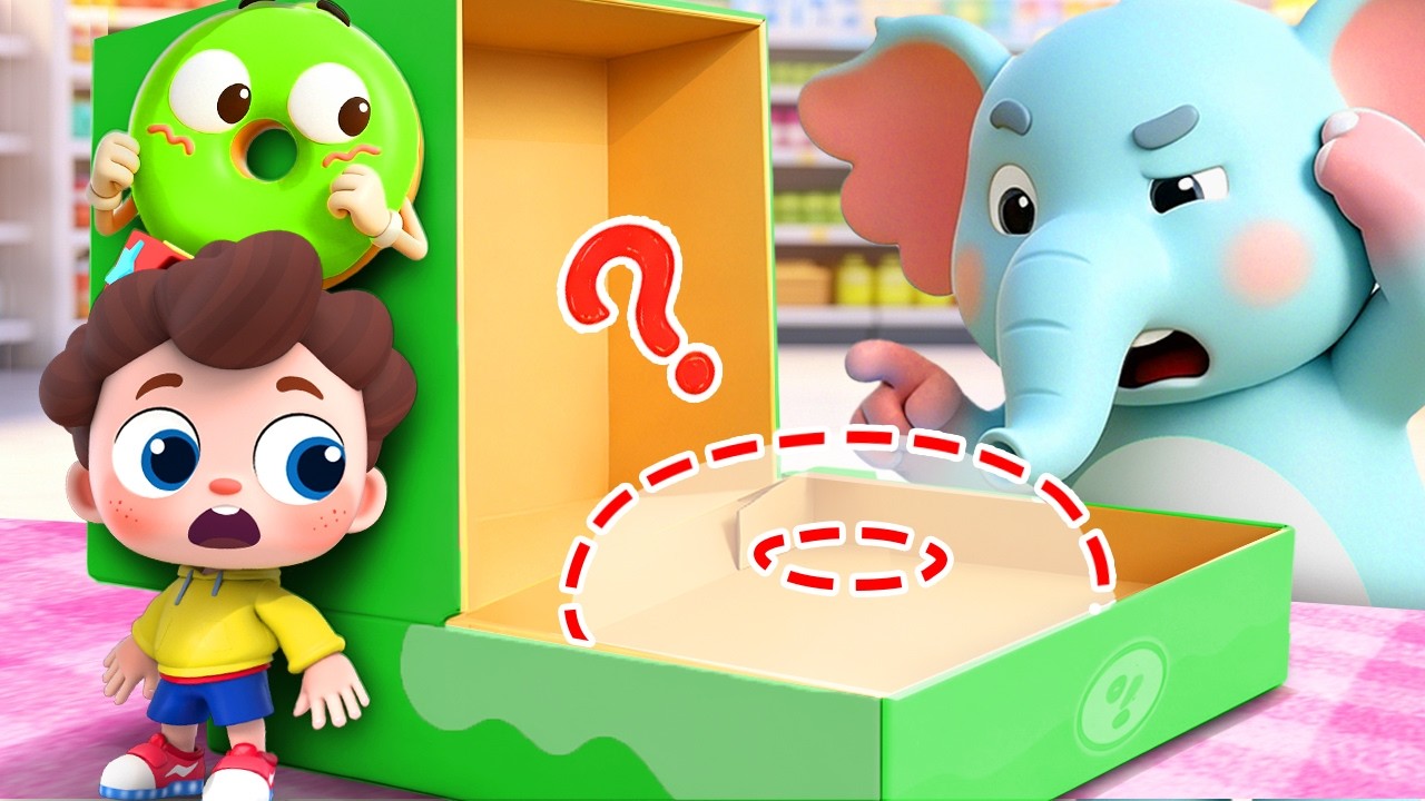 Learn Colors with Donuts | Hide and Seek Song | Preschool Songs | BabyBus