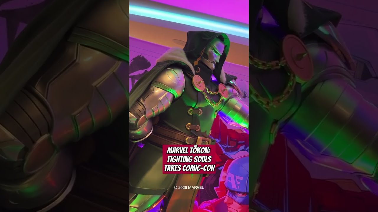 Legendary heroes and villains from MARVEL Tōkon: Fighting Souls are assembled at #SDCC2026 💥
