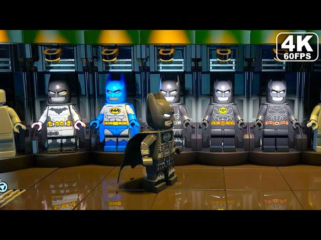 LEGO Batman Legacy Of The Dark Knight Batcave Gameplay