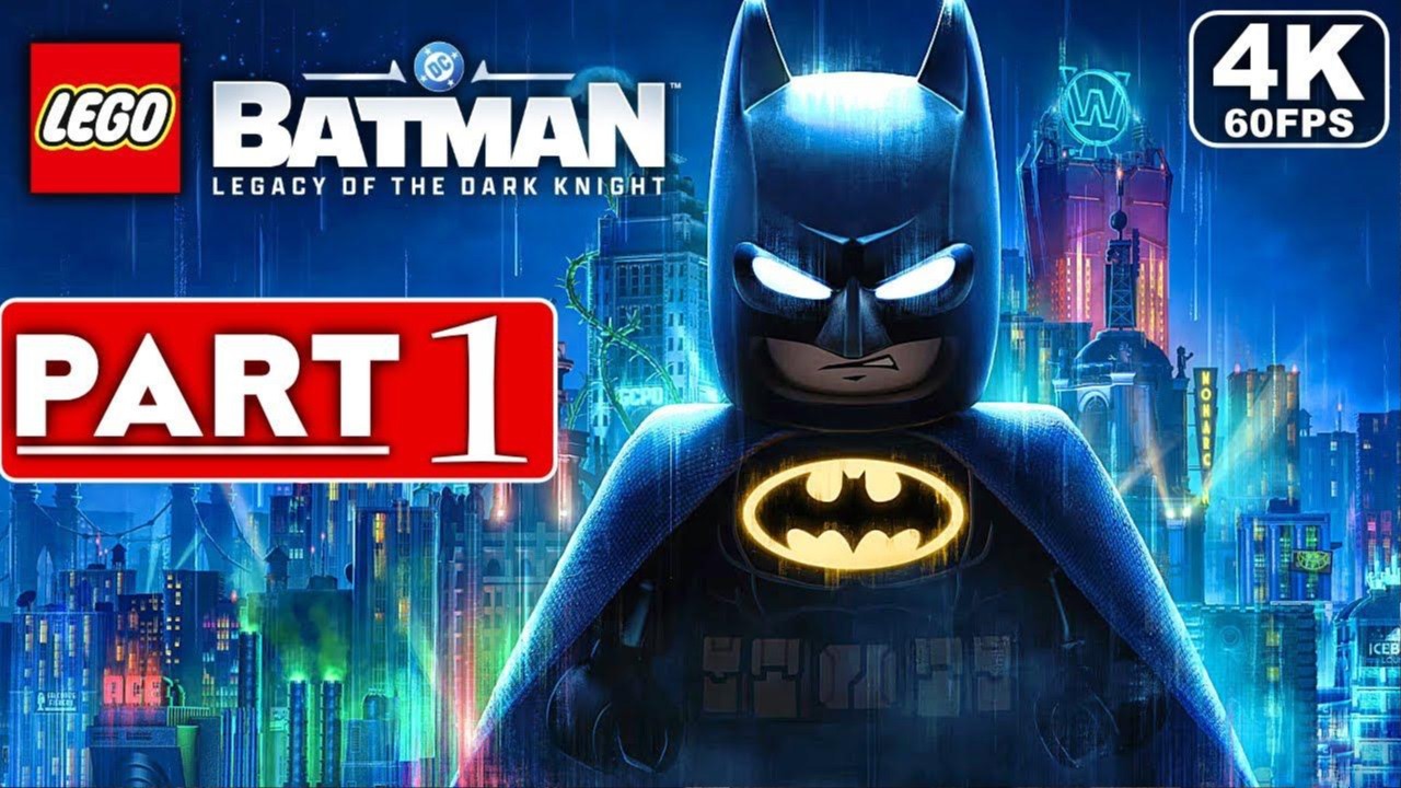 LEGO BATMAN LEGACY OF THE DARK KNIGHT Gameplay Walkthrough Part 1 [4K 60FPS PS5] - No Commentary