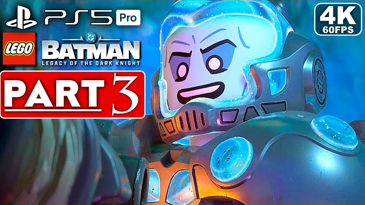 LEGO BATMAN LEGACY OF THE DARK KNIGHT Gameplay Walkthrough Part 3 [4K 60FPS PS5] - No Commentary
