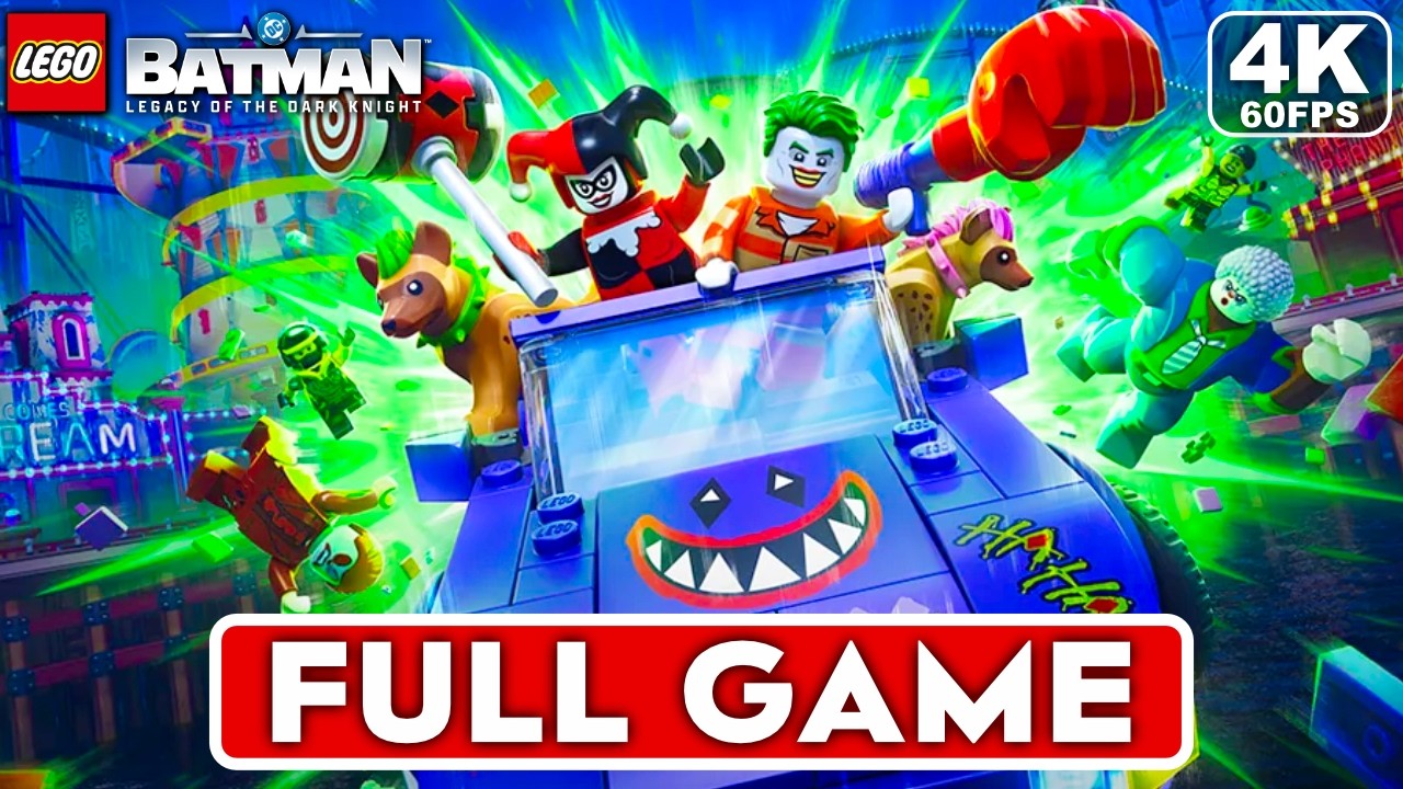 LEGO Batman Legacy Of The Dark Knight Mayhem Mode DLC Gameplay Walkthrough FULL GAME