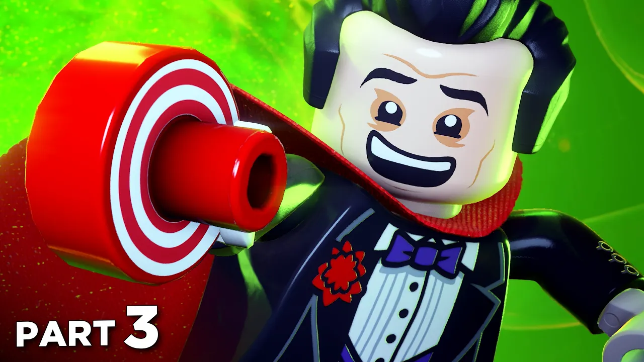 LEGO BATMAN Legacy of the Dark Knight Walkthrough Gameplay Part 3 - RED HOOD (FULL GAME)