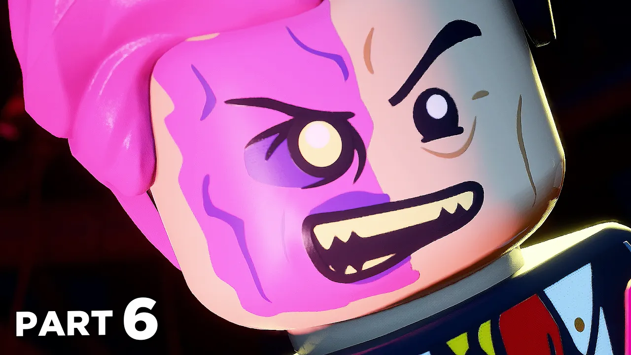 LEGO BATMAN Legacy of the Dark Knight Walkthrough Gameplay Part 6 - TWO-FACE (FULL GAME)