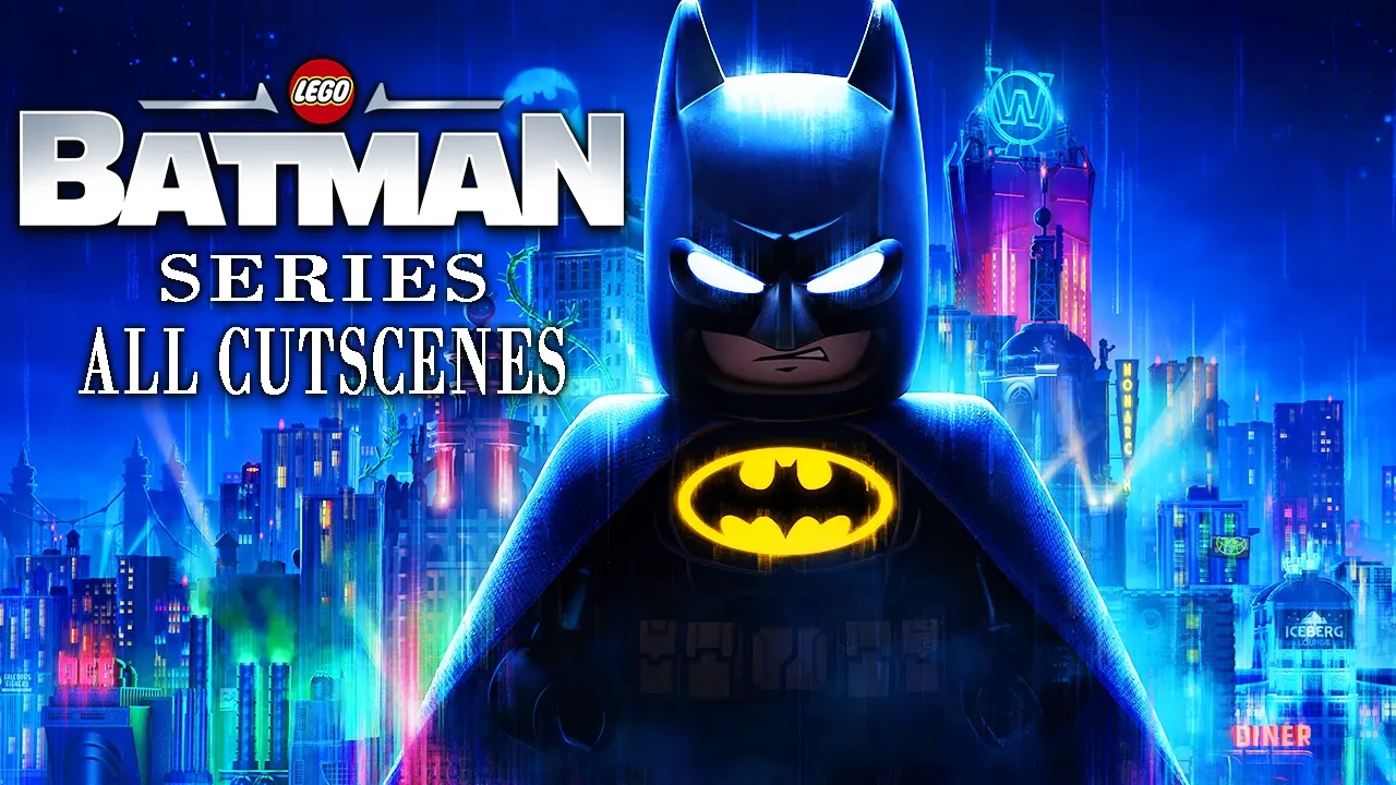 LEGO BATMAN SERIES All Cutscenes (Legacy of the Dark Knight, 1, 2, 3, Dimensions) Full Game Movie 4K