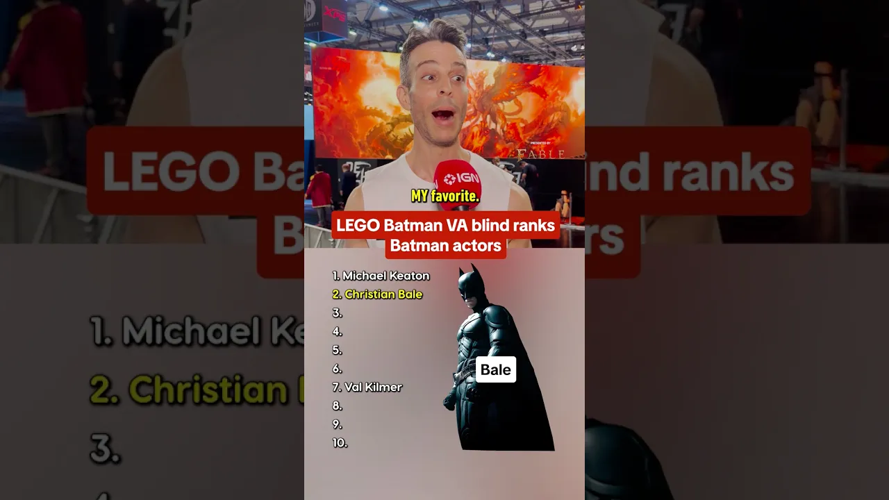 LEGO Batman VA Blind Ranks Batman Actors