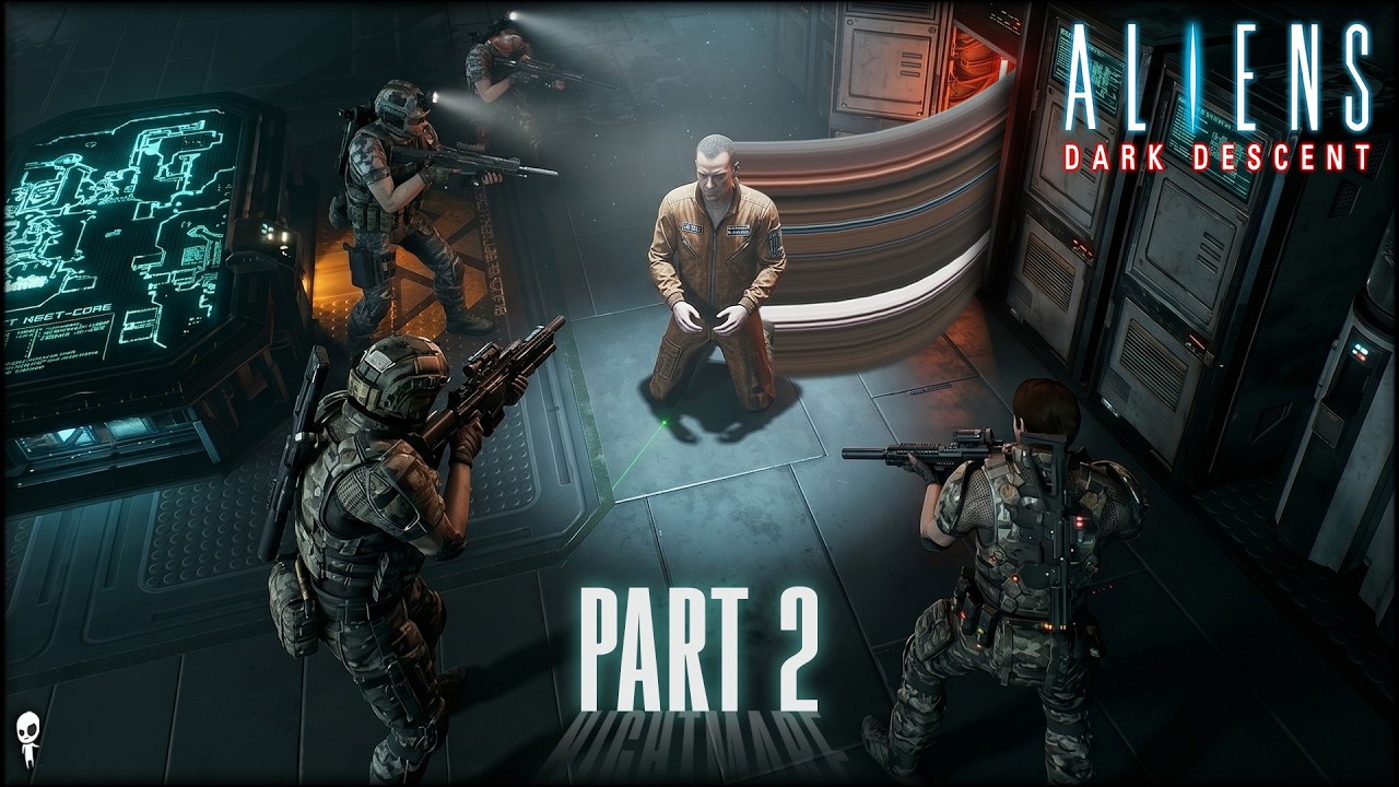 LIGHT EM UP // Aliens: Dark Descent // Nightmare Mode // Part 2