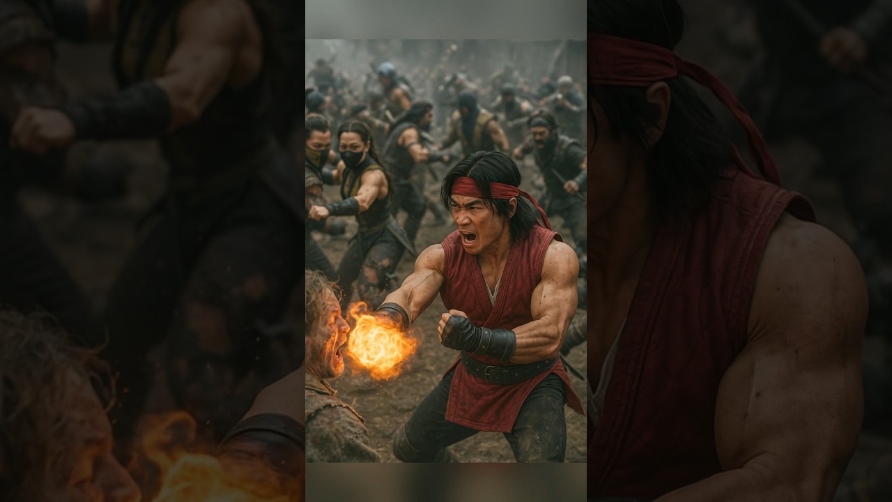 Liu Kang Burns a Whole Army Alive 🔥 | Mortal Kombat 2: Revenge