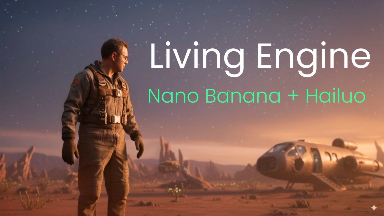 Living Engine: AI Short Film Created with Nano Banana, Hailuo, ElevenLabs