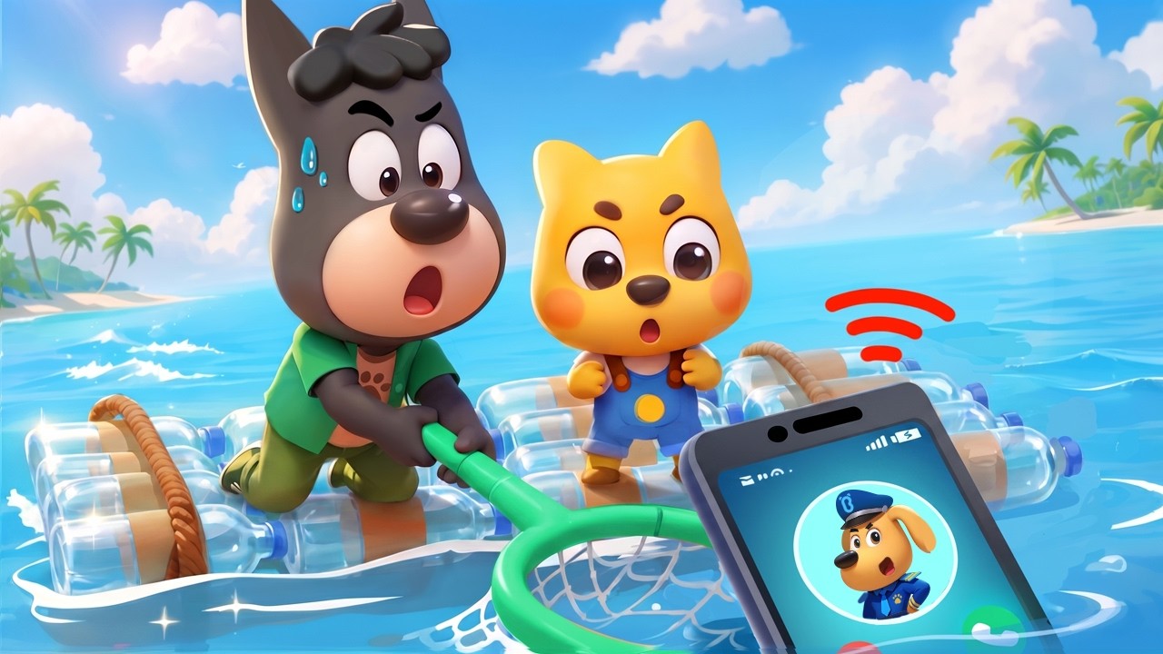 Lost at Sea | Learn to Stay Brave | Safety Rules | Sheriff Labrador | Kids Cartoon | BabyBus