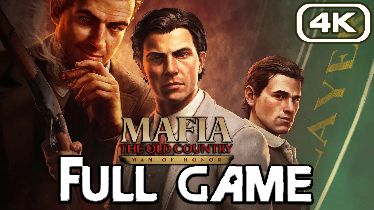 MAFIA THE OLD COUNTRY MAN OF HONOR DLC Gameplay Walkthrough FULL GAME (4K 60FPS) No Commentary