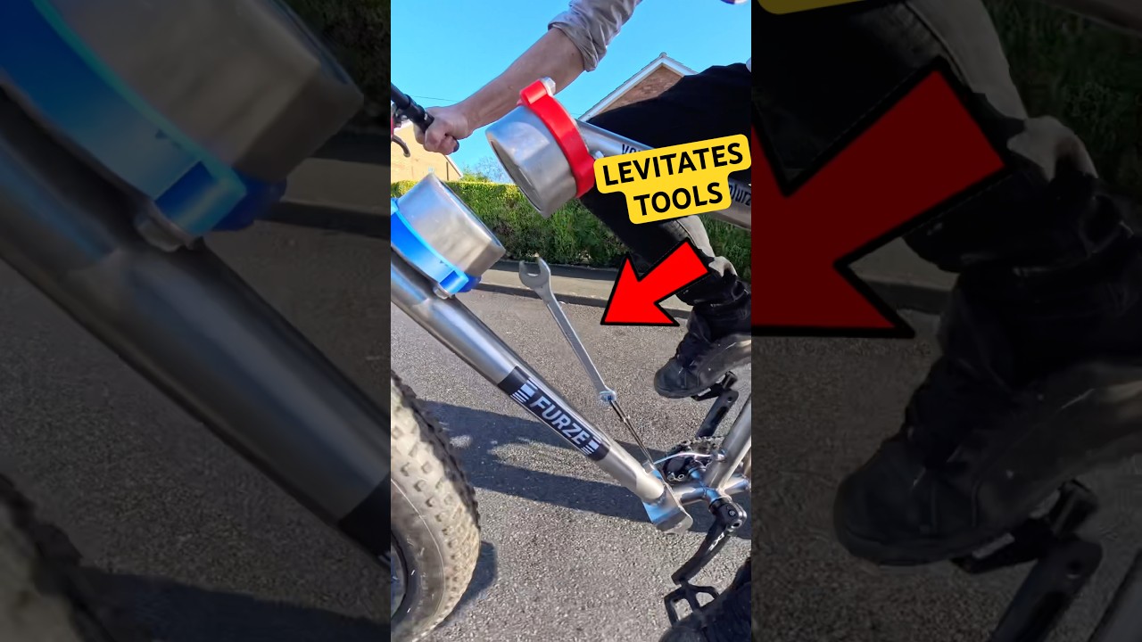 Magnet Bikes Magnets are so Powerfull