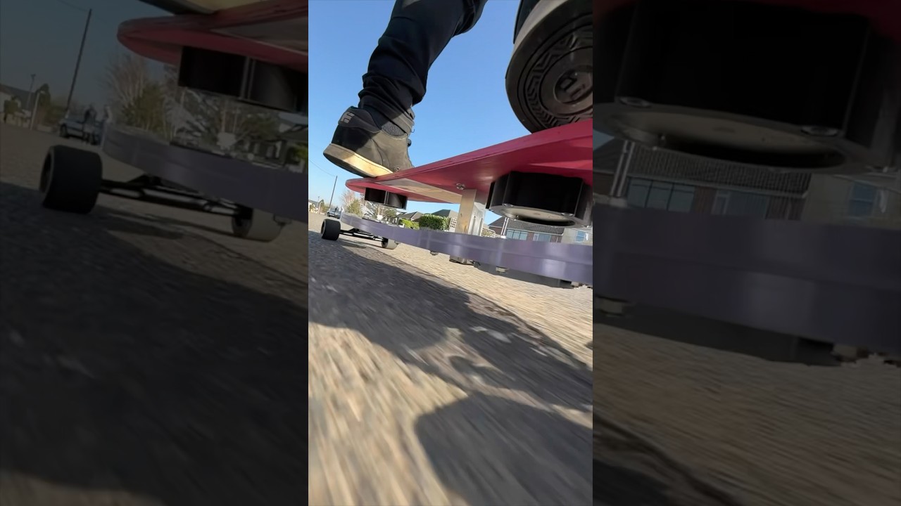 Magnets+Skateboard=Hoverboard
