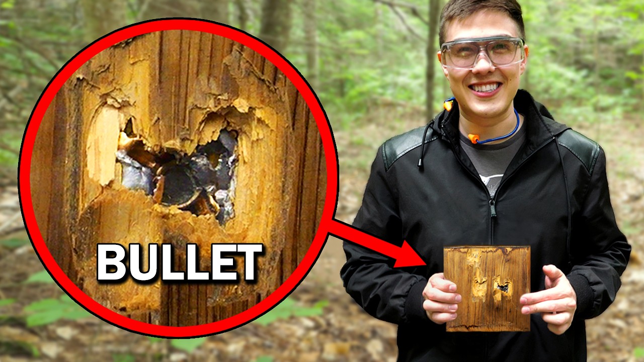 Making bulletproof wood