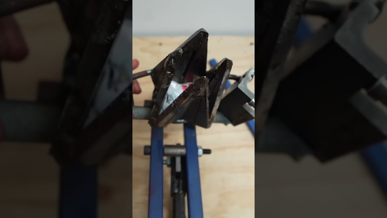 Making throwing stars out of metal cans