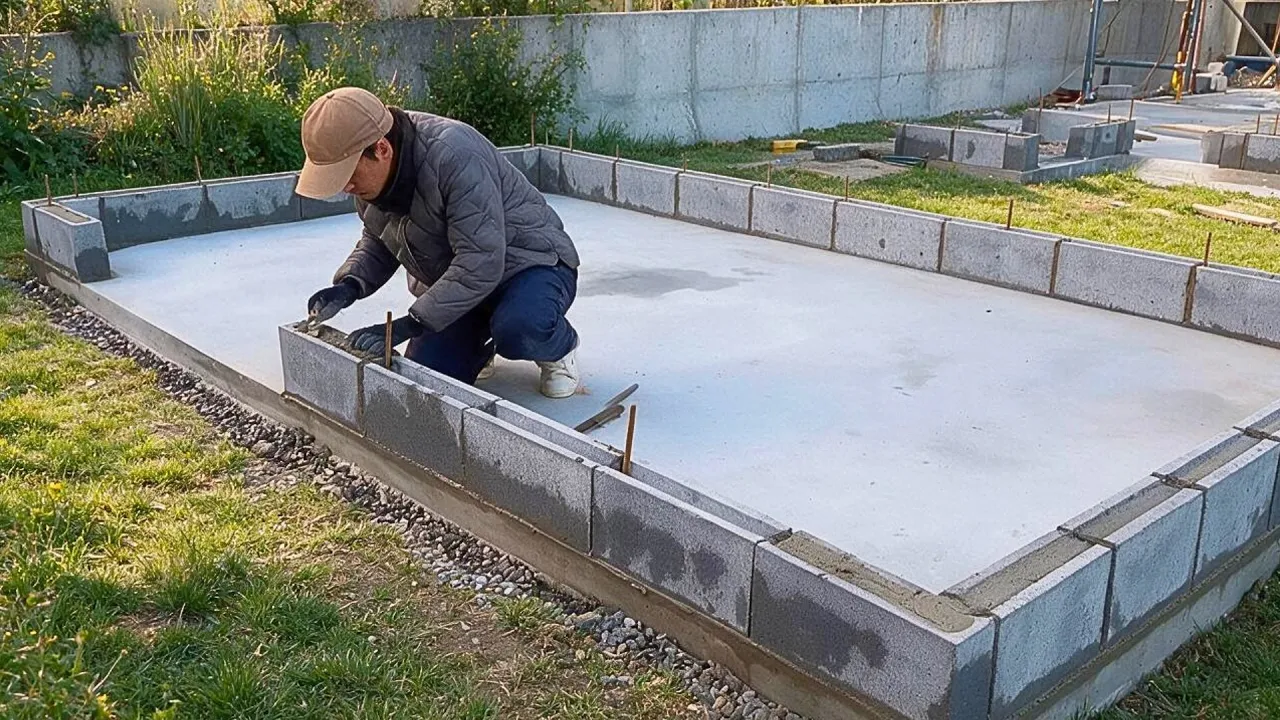 Man Builds Amazing WORKSHOP With Garden In His Backyard | Start To Finish By ‪@machikane_base‬