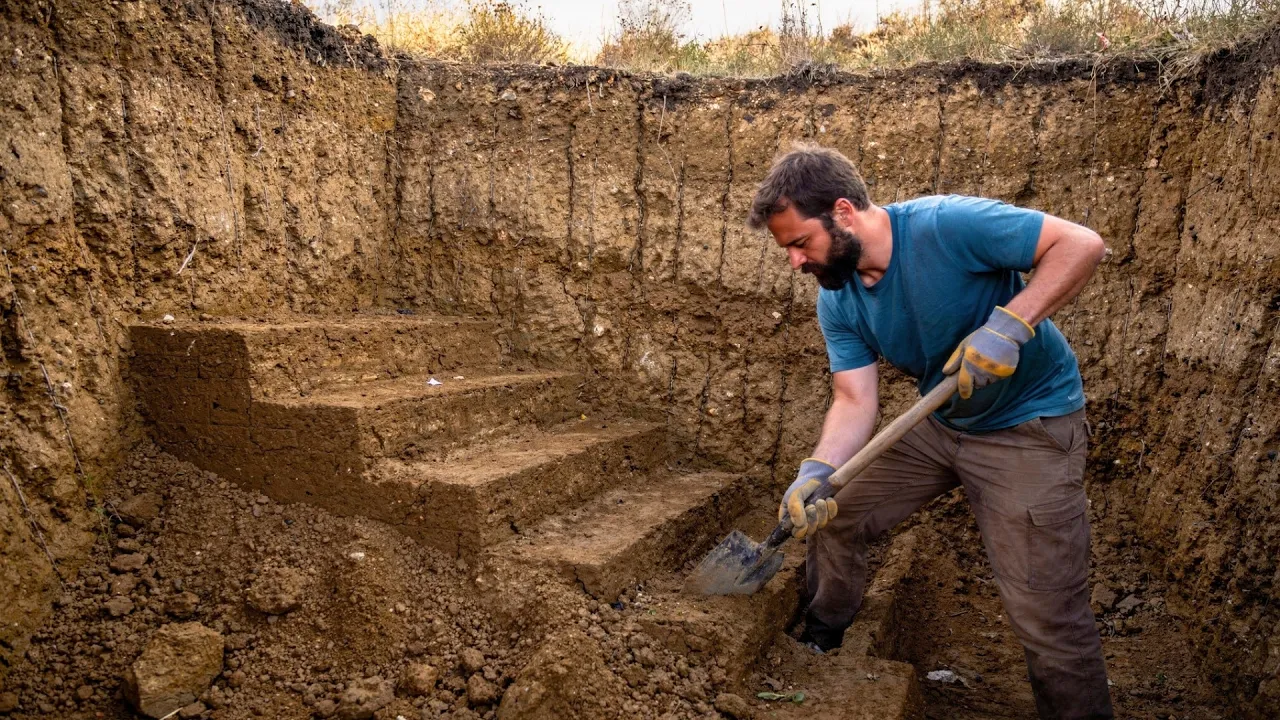 Man Builds Secret Underground Cabin in the Wilderness | by ‪@SONOFZAGROS‬