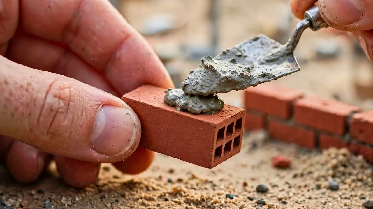 Man Builds Tiny VILLA Using Mini Bricks | Incredible DIY Construction Full Process