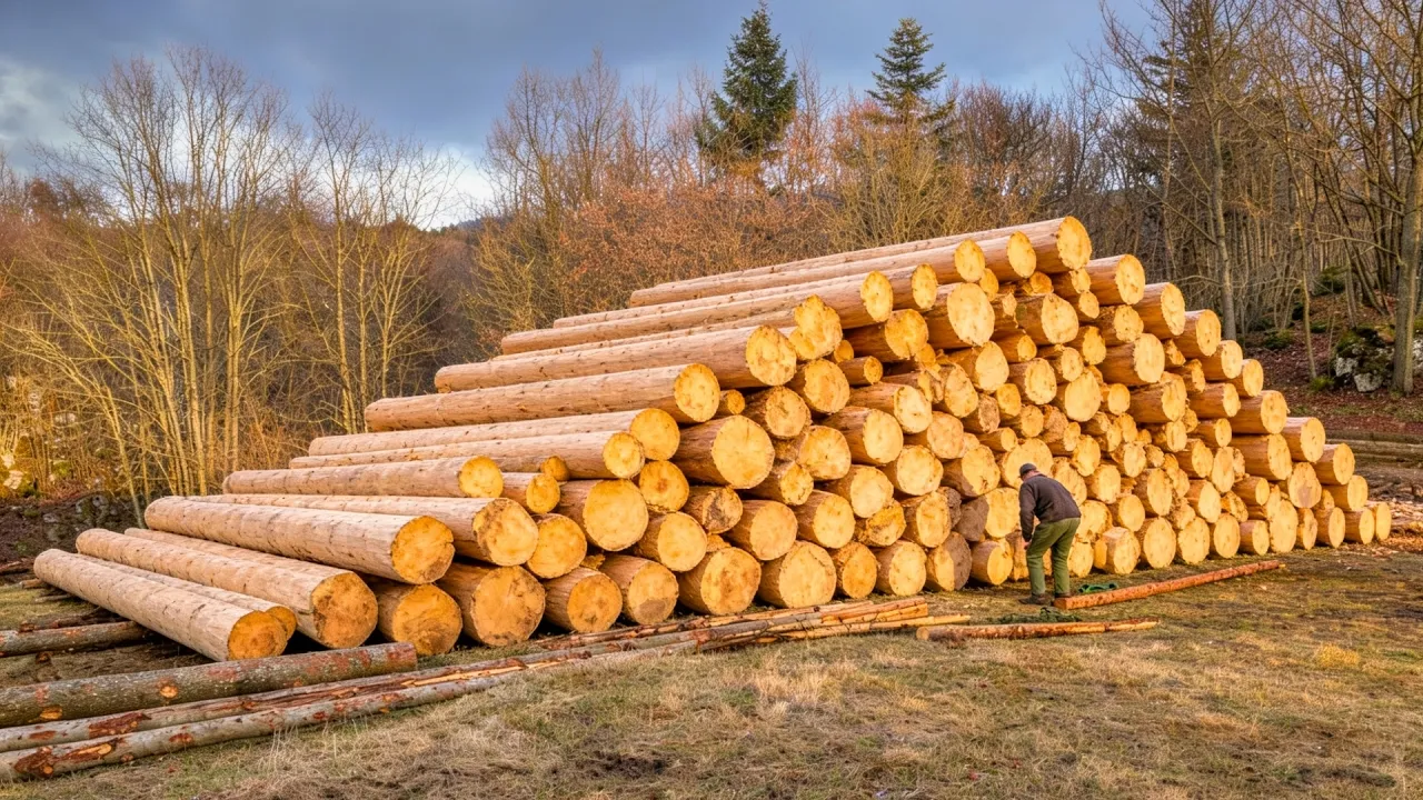 Man Spends 7 Years Building DREAM Log House For His Family | By ‪@nikrijavec47‬