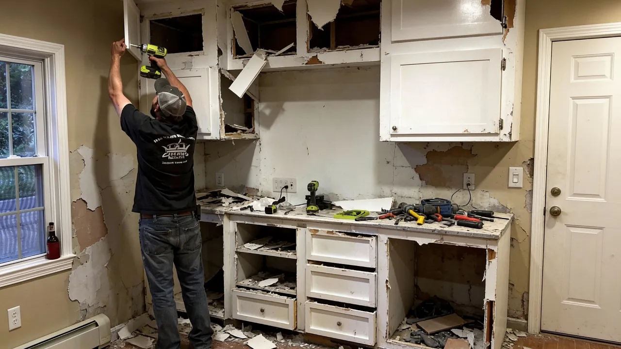 Man Transforms Old House Into DREAM HOME In 8 Years | By ‪@TheFixerHomeRepair‬