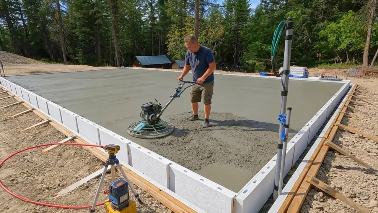 Man Turns an Empty Space into a Dream Garage | ‪@SmartEasyDIYer‬