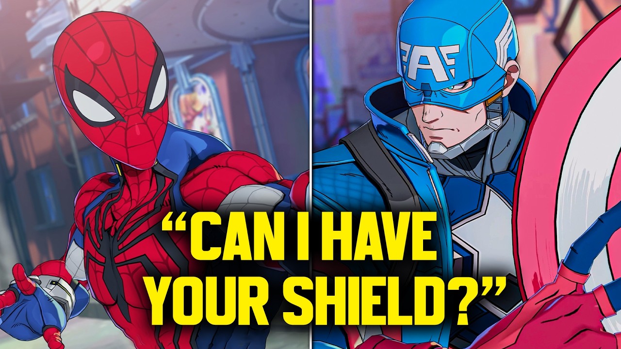 Marvel Tokon - All Spider-Man Unique Interactions & Intro Dialogue