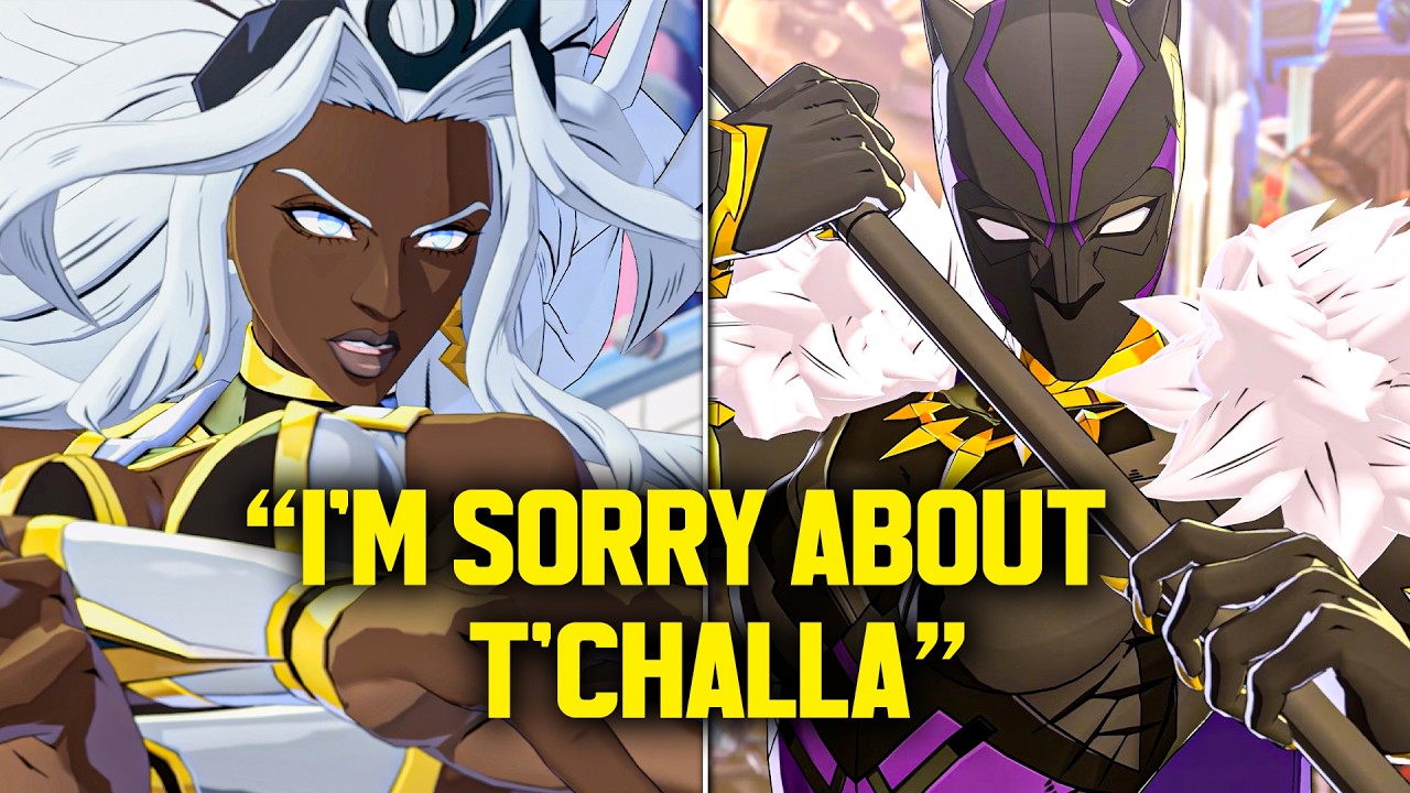 Marvel Tokon - All Storm Unique Interactions & Intro Dialogue