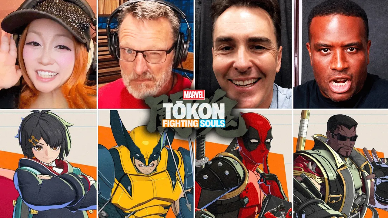 Marvel Tokon Cast re-enact Voice Lines from the Game