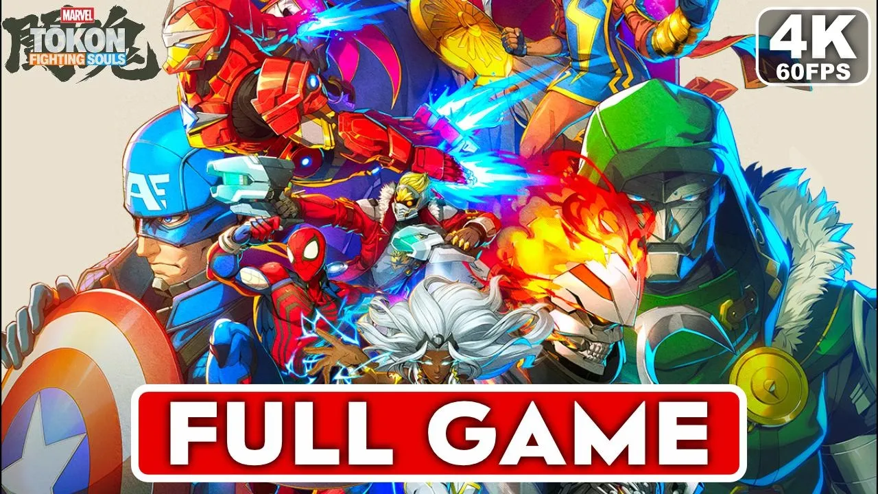 MARVEL TOKON FIGHTING SOULS Gameplay Walkthrough STORY MODE FULL GAME [4K 60FPS PS5] - No Commentary