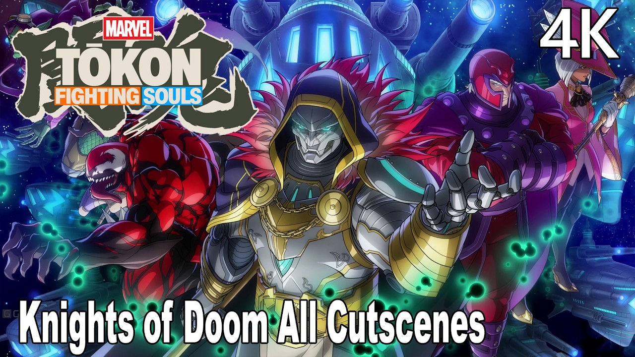 MARVEL Tokon: Fighting Souls Knights of Doom All Cutscenes 4K | Full Episode