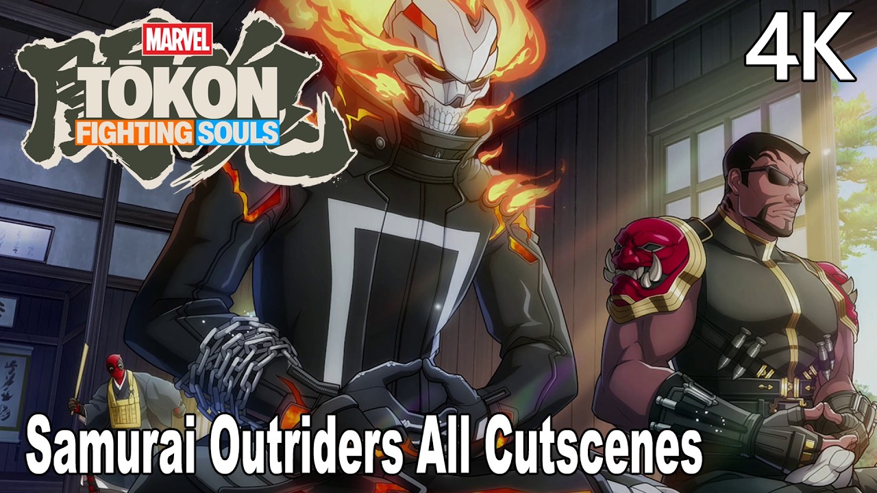 MARVEL Tokon: Fighting Souls Samurai Outriders All Cutscenes 4K | Full Episode