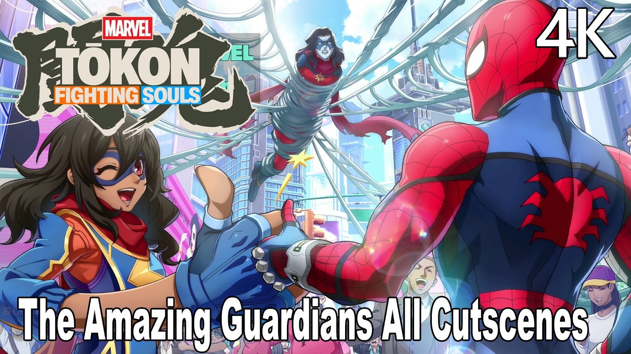MARVEL Tokon: Fighting Souls The Amazing Guardians All Cutscenes 4K | Full Episode