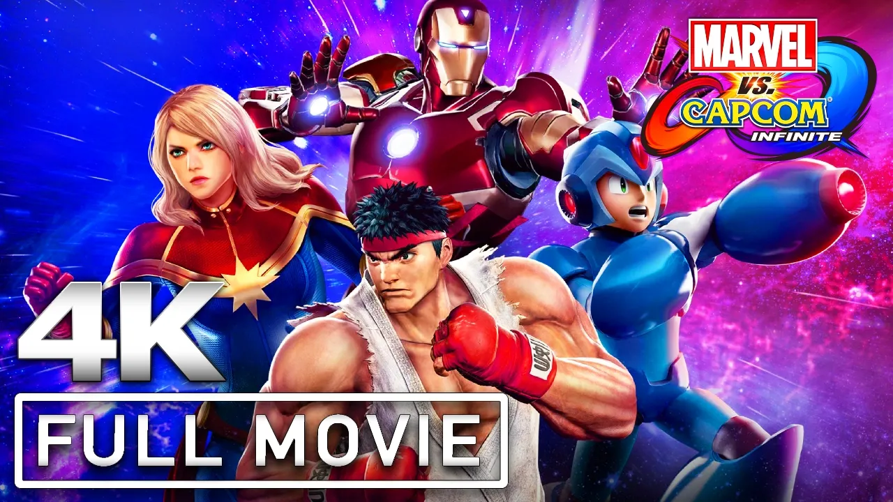 MARVEL VS. CAPCOM: INFINITE All Cutscenes (Full Game Movie) 4K 60FPS Ultra HD
