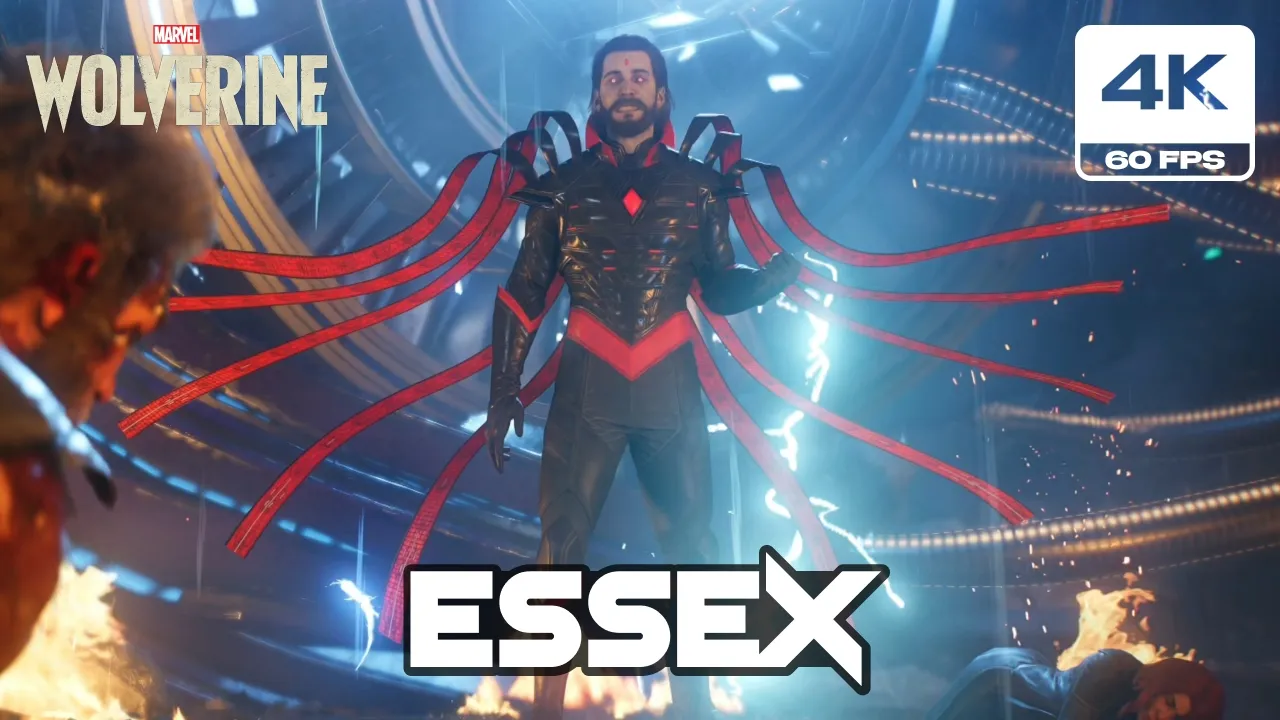 Marvel Wolverine -  Essex (Mr. Sinister) Final Boss Fight (4K 60FPS PS5 PRO)