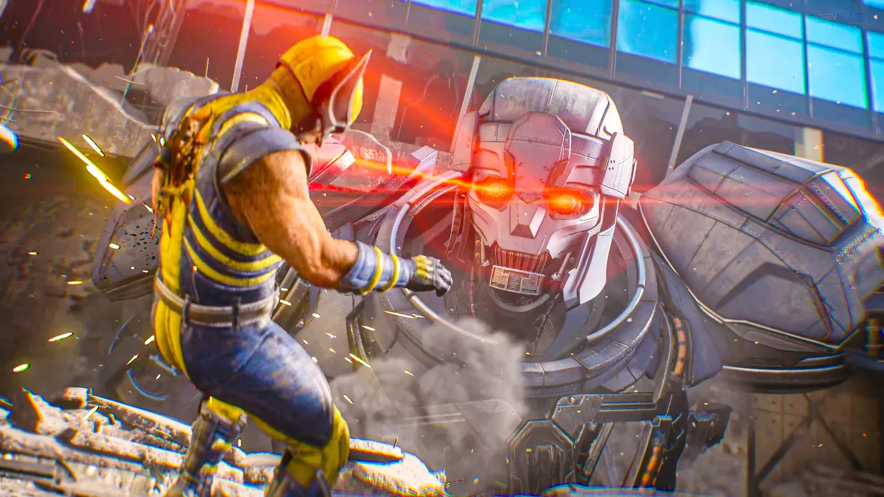 Marvel's Wolverine - Sentinel Prototype Boss Fight (PS5 Pro)