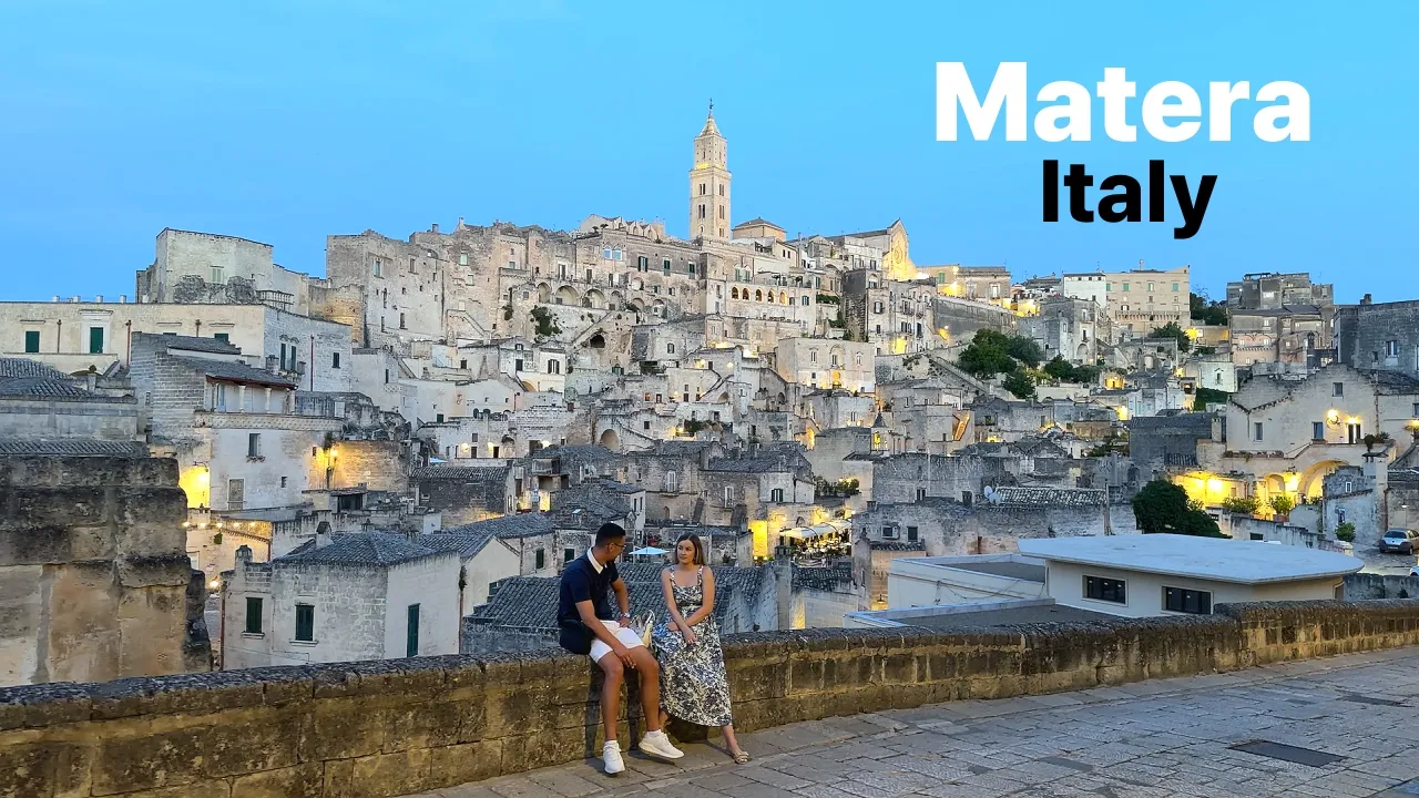 🇮🇹 Matera 4K | Italy’s Most Unique Ancient Cave City✨ | Day & Night☀️🌙