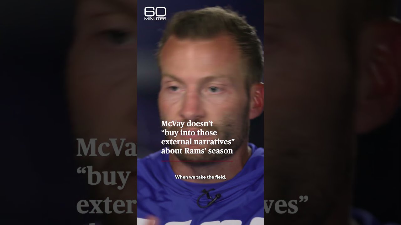 McVay doesn’t “buy into those external narratives” about Rams’ season #shorts