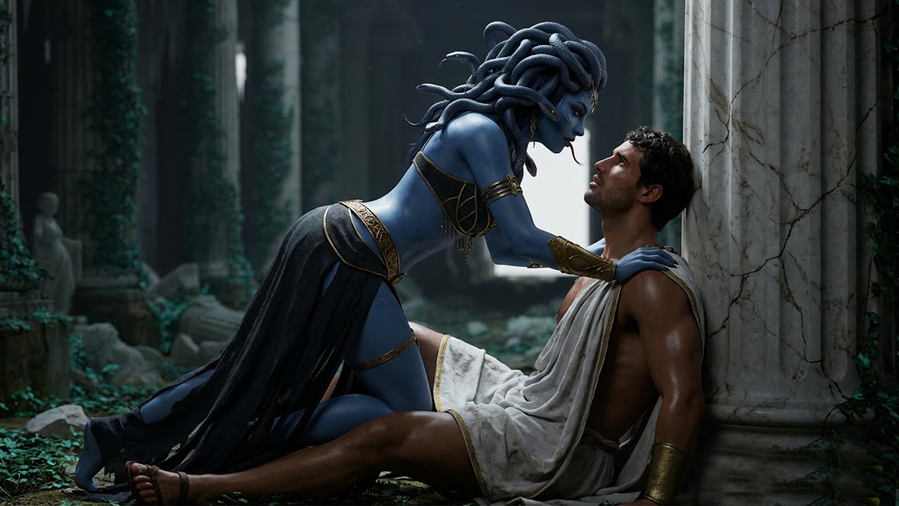 Medusa Saved Me from Death AND Claimed Me in Her Cave