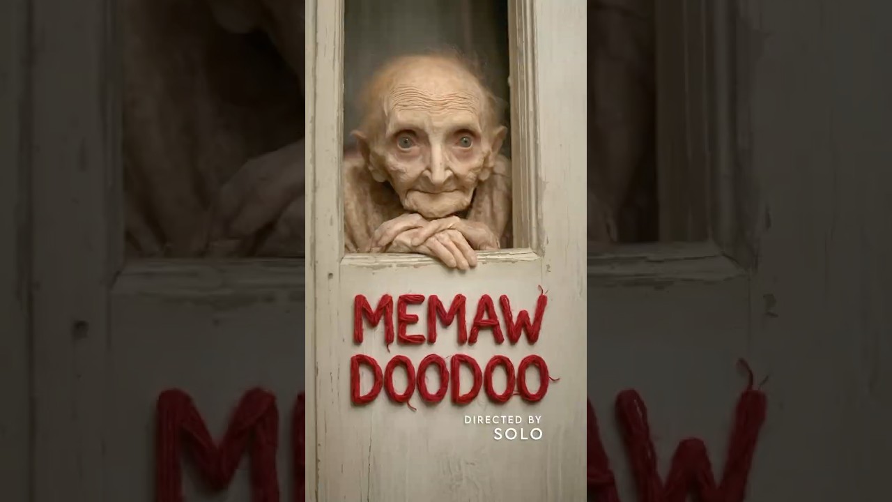 MEMAW DOODOO 🍿Censored version AI short film....#aishortfilm #kling #shortfilms #weird #aiasmr