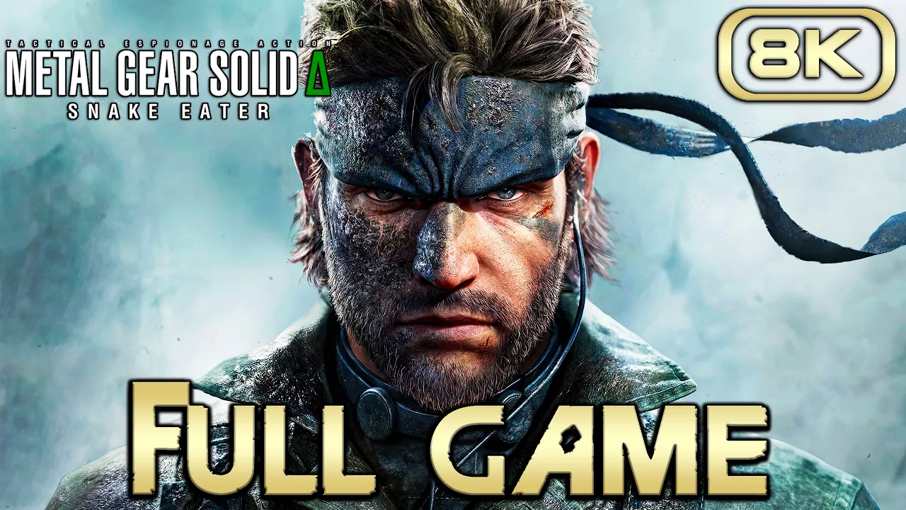 METAL GEAR SOLID DELTA SNAKE EATER Gameplay Walkthrough FULL GAME (8K 60FPS) No Commentary