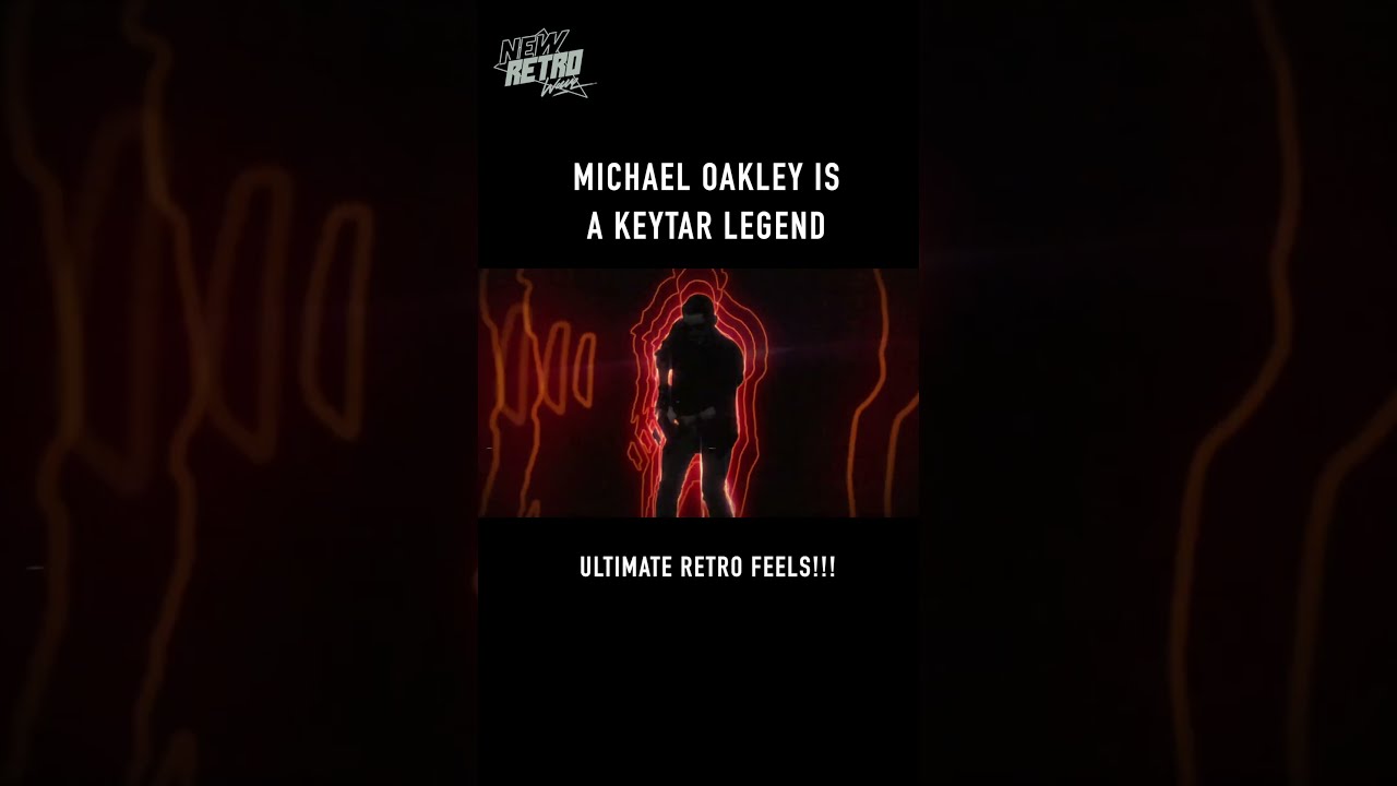 Michael Oakley is a Keytar Legend!  #retrowave #synthwave