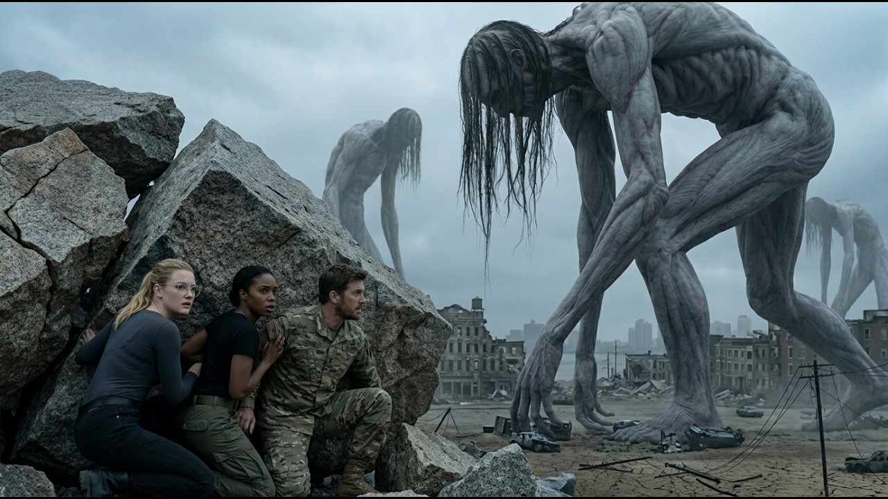 Millions Of Giants Hunt The Last Three Humans, And Their Final Mile Of Survival Begins