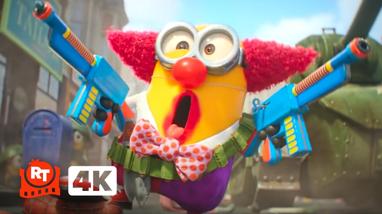 Minions & Monsters (2026) 4K - HILARIOUS! Minions vs. Irene (10/11) | Movieclips