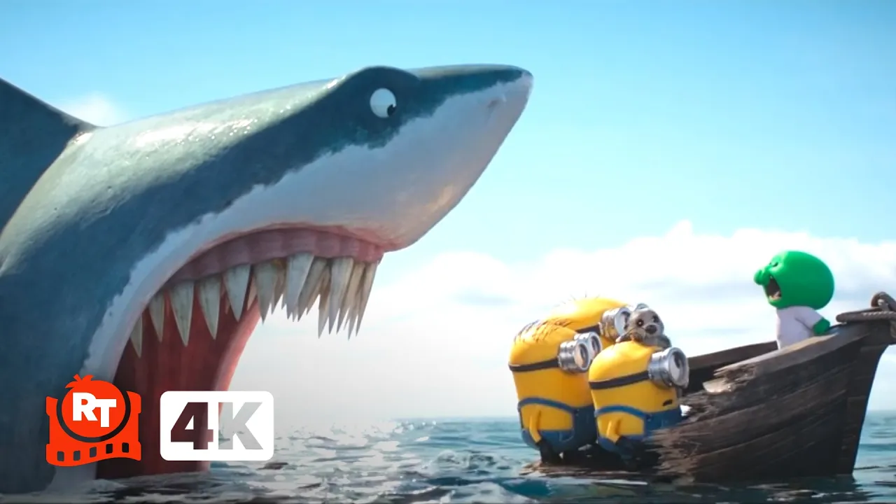 Minions & Monsters (2026) 4K - Jaws vs. Minions (7/11) | Movieclips