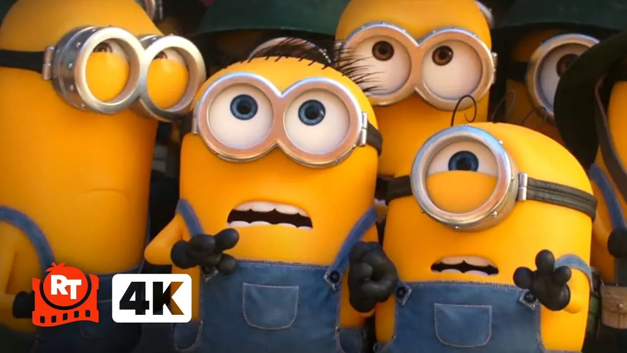 Minions & Monsters (2026) 4K - The Minions & Dort Fight Irene (11/11) | Movieclips