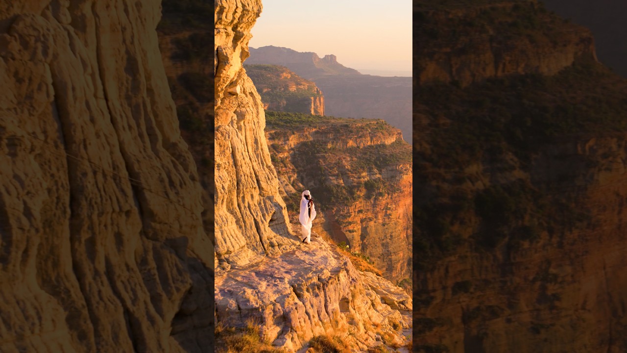Monks of Ethiopia 🇪🇹⛪️ Deep in the Gheralta mountains lies the cliffside churches 🎥  #ethiopia