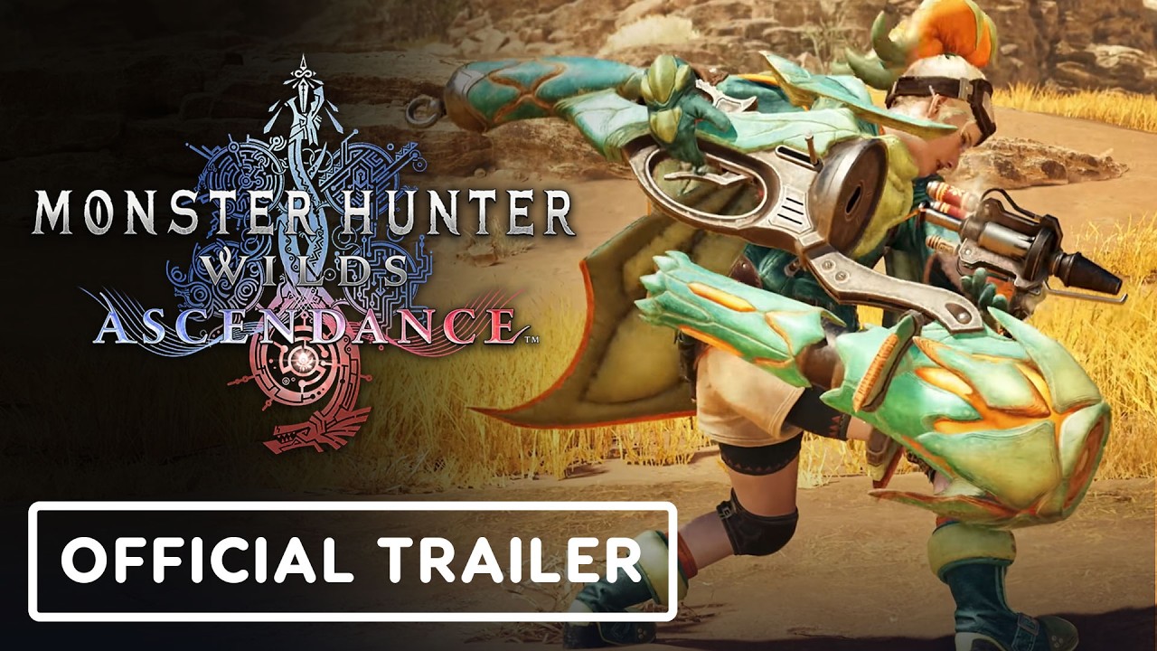 Monster Hunter Wilds Ascendance - Official Heavy Bowgun Boosted Action Trailer