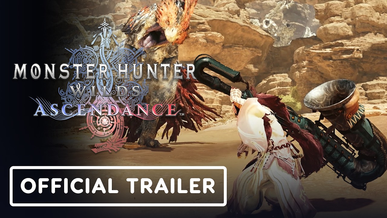 Monster Hunter Wilds Ascendance - Official Hunting Horn Boosted Action Trailer
