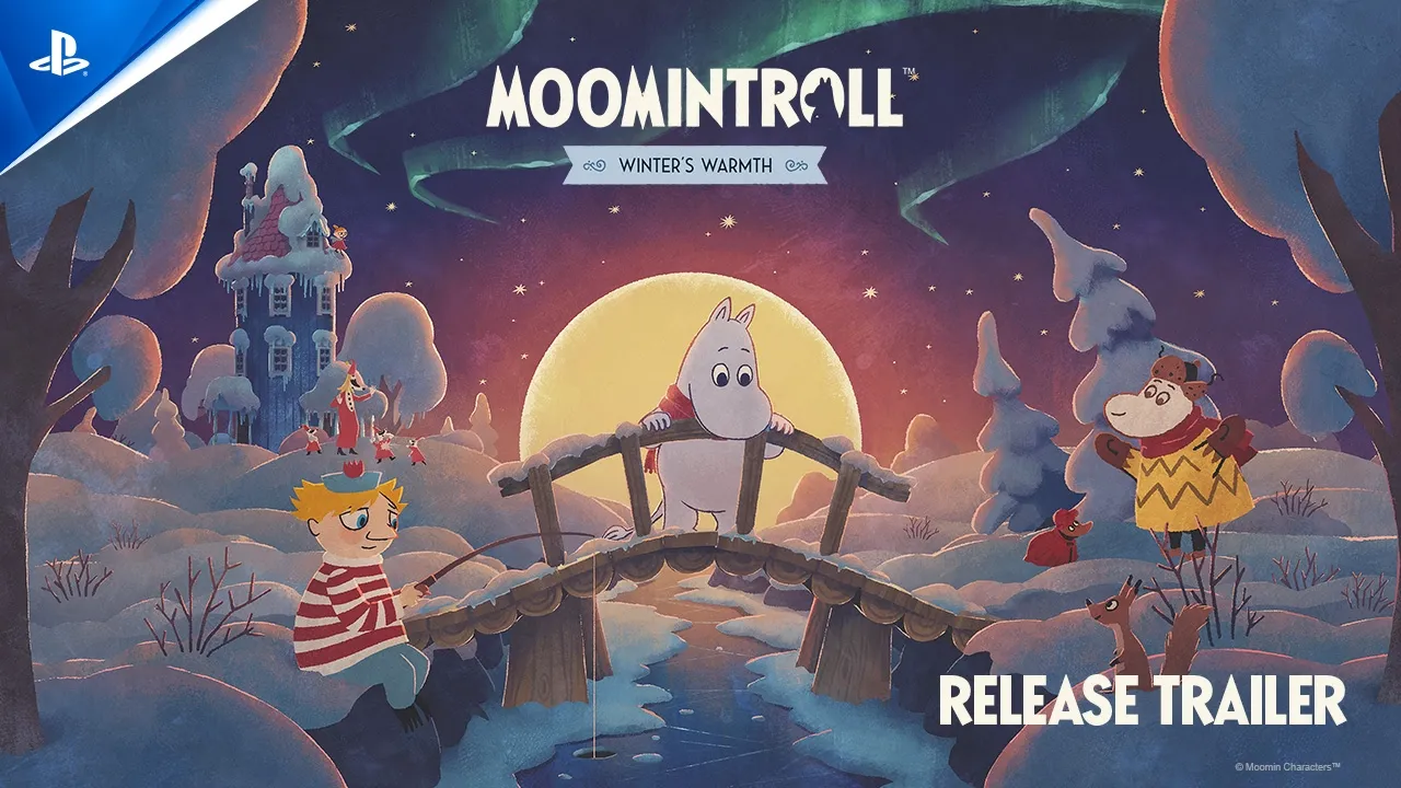 Moomintroll: Winter's Warmth - Launch Trailer | PS5 Games
